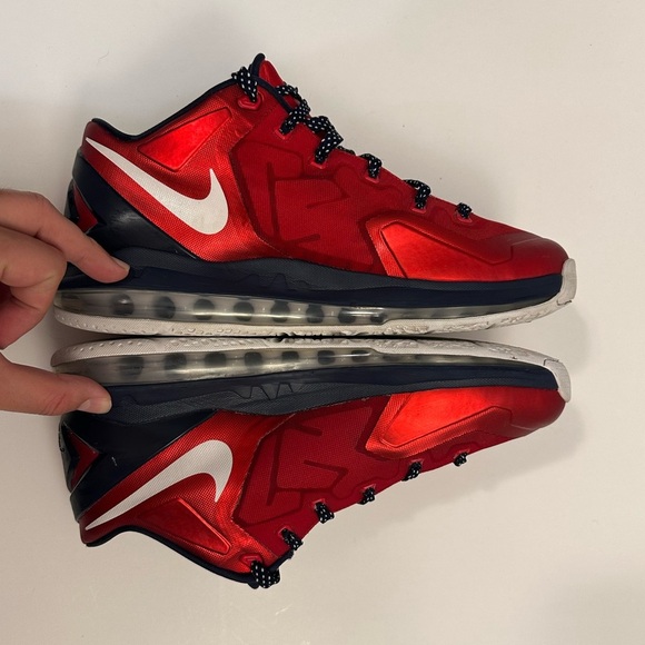 Nike Max LeBron 11 Low "Independence Day" Special Edition | 642849-614 Size 10 - Picture 5 of 12